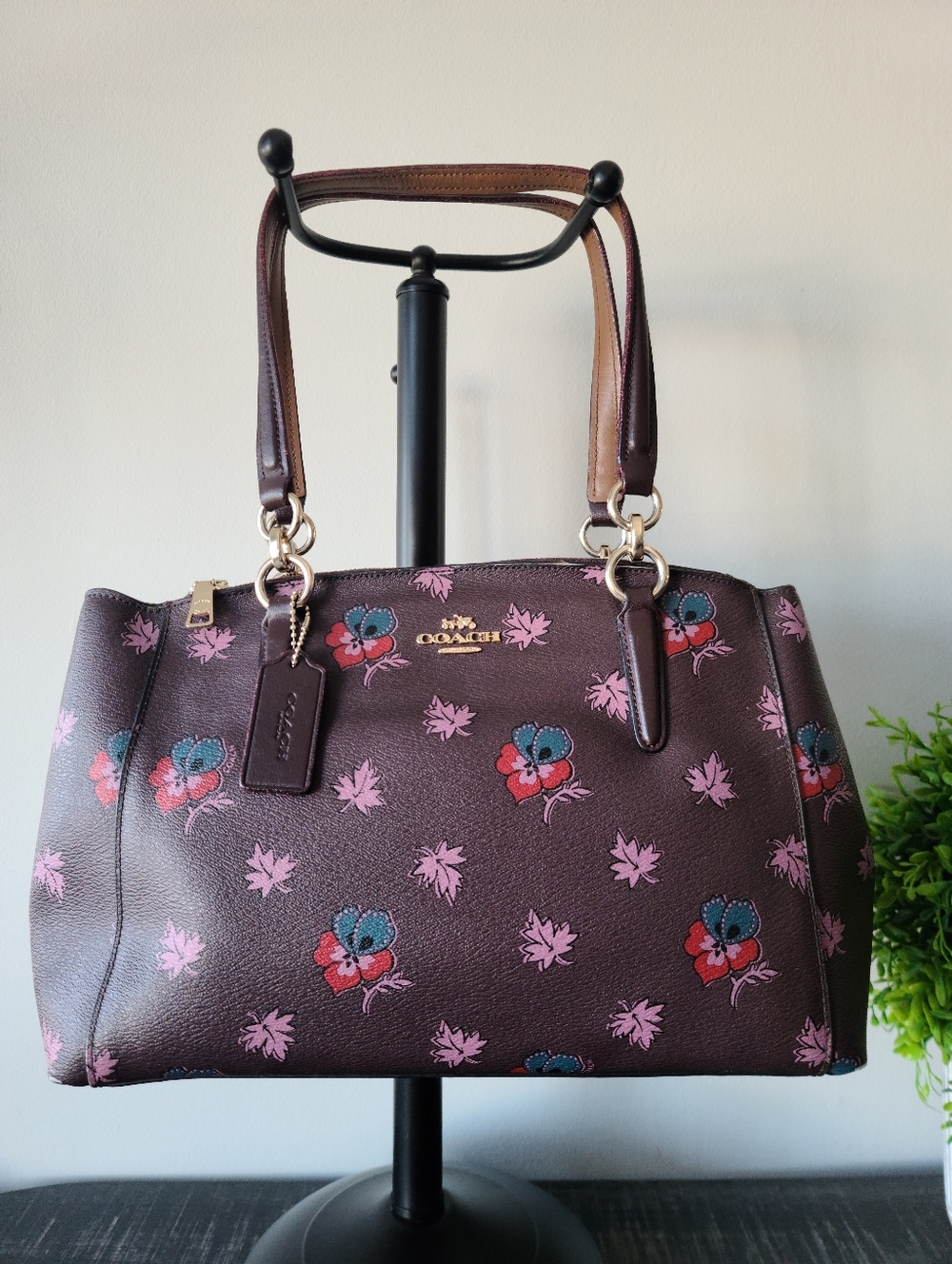 Coach Christie Carryall In Wildflower Print #F13768